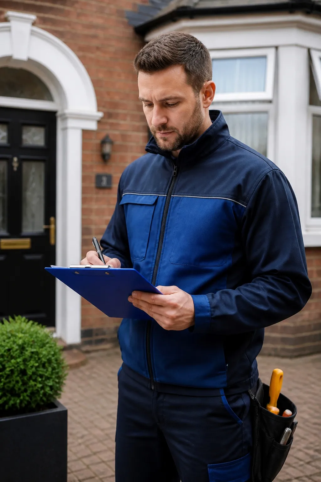 The AI Universe team caring for a customer's home