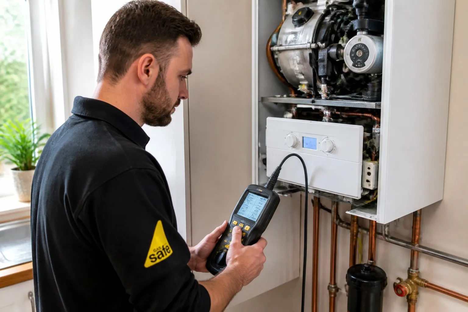 Boiler Servicing by AI Universe